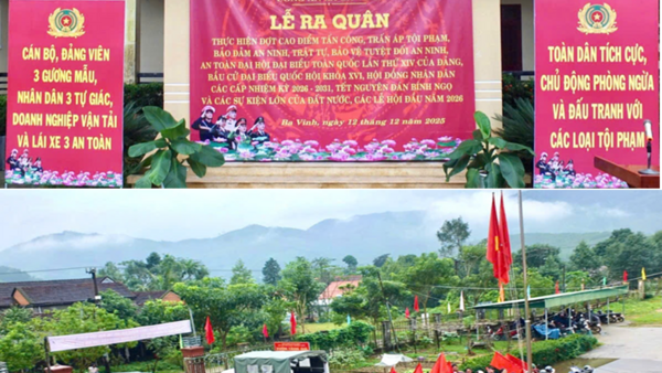 CÔNG AN XÃ BA VINH PHÁT LỆNH RA QUÂN "TỔNG TẤN CÔNG - TRẤN ÁP MẠNH – QUÉT SẠCH TỘI PHẠM"